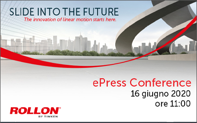 Rollon Spa presenta il progetto di Redesign tecnico ed estetico della gamma prodotti con una conferenza stampa digitale interamente curata da Amapola