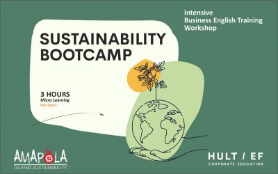 HULT / EF and Amapola launch the Sustainability Bootcamp project