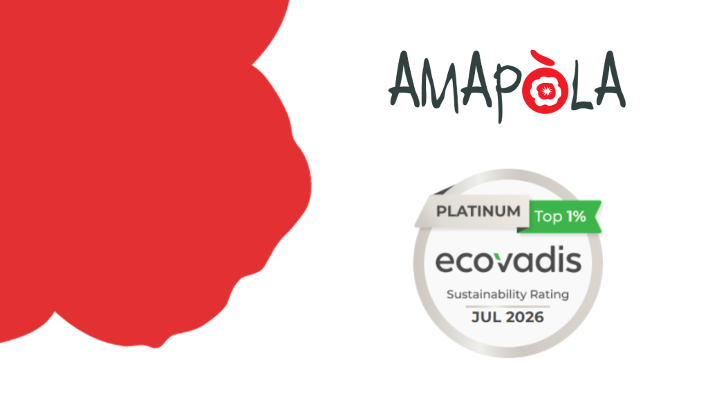 Amapola medaglia Platinum EcoVadis
