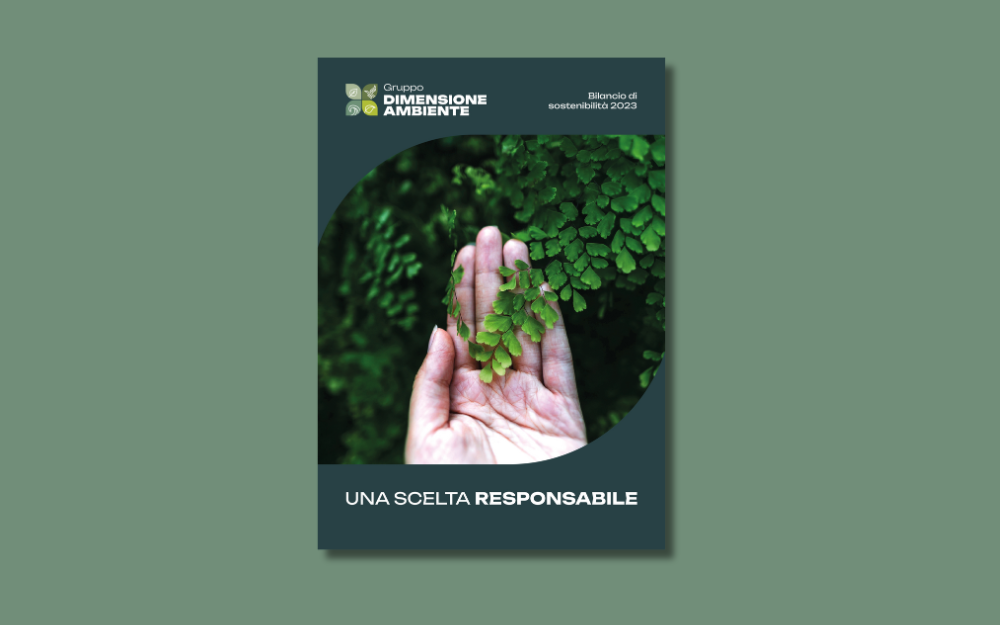 Il primo Bilancio di sostenibilità di Gruppo Dimensione Ambiente