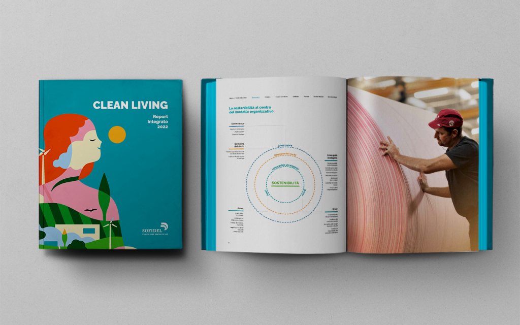 Pagina interna del report integrato Sofidel