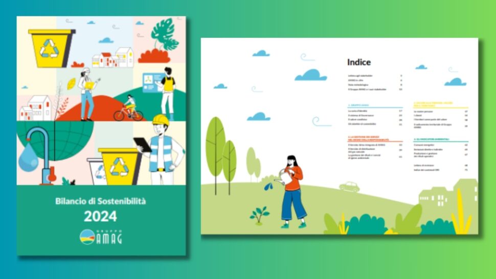 Gruppo AMAG Bilancio di sostenibilità 2024 - copertina