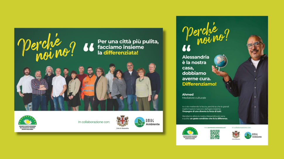 Progetto Consorzio Bacino Alessandrino - Campagna raccolta differenziata